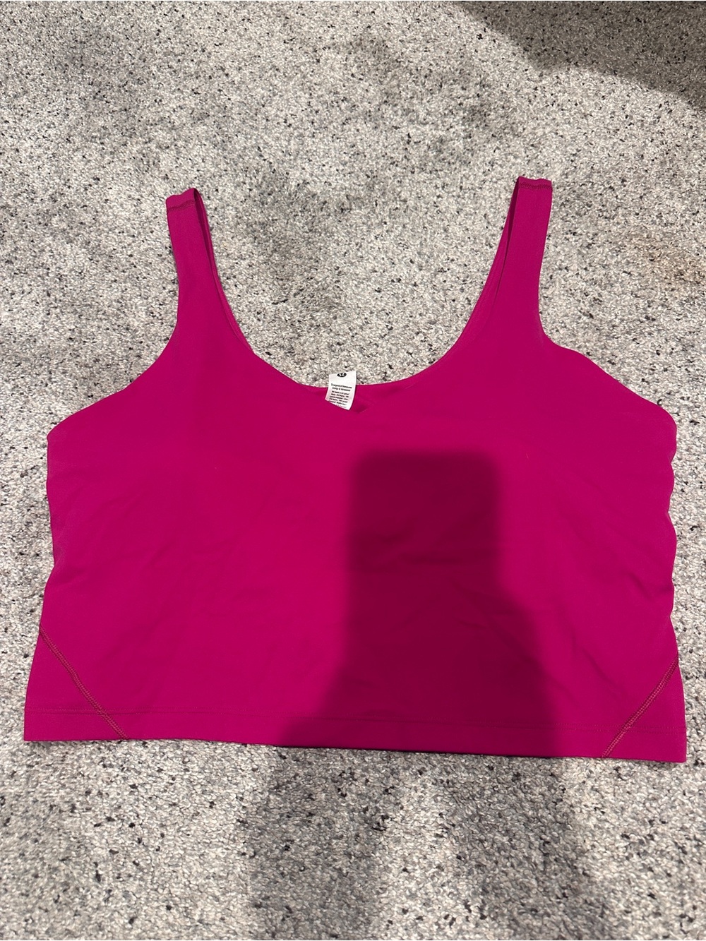 Lululemon Align Tank — Ripened Raspberry Size 14 - Picture 3 of 7
